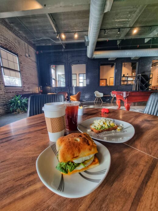 iron + grain coffee food