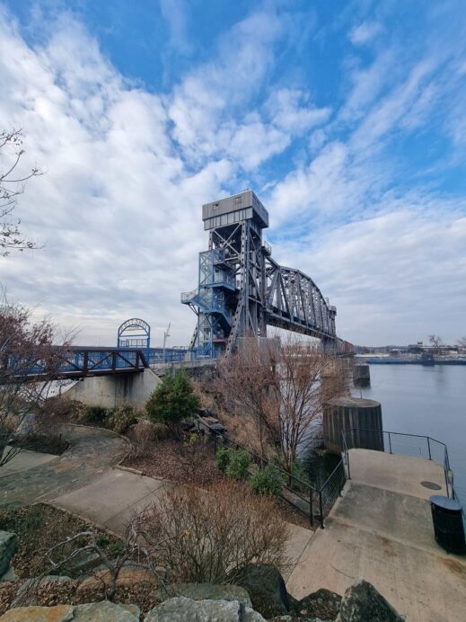 Bridge faraway Junction Bridge Little Rock