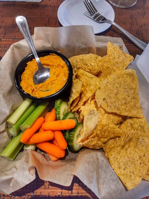 buffalo dip at winery
