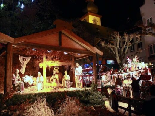 Christmas Market nativity scene
