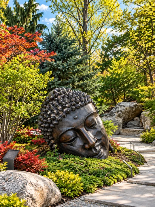 Grand Rapids, Meijer Japanese Garden, Buddha