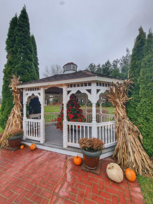 Lavender Crest Winery gazebo