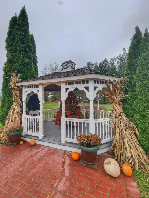 Lavender Crest Winery gazebo