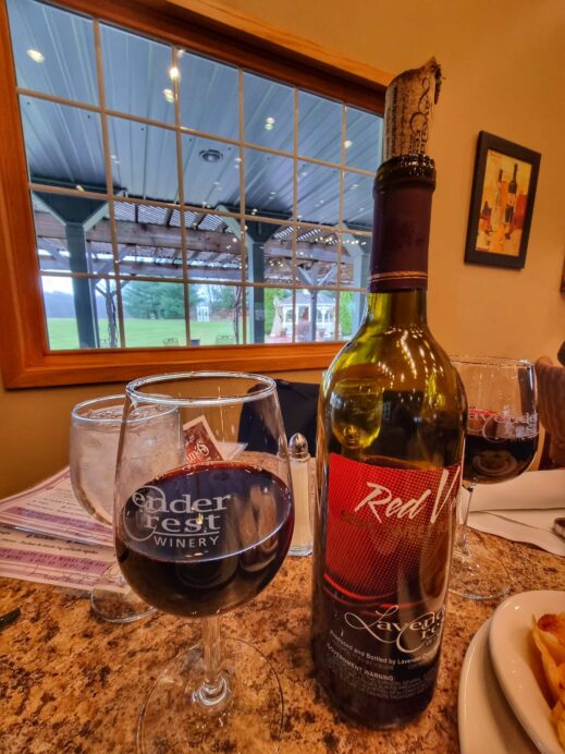 Lavender Crest Winery red velvet