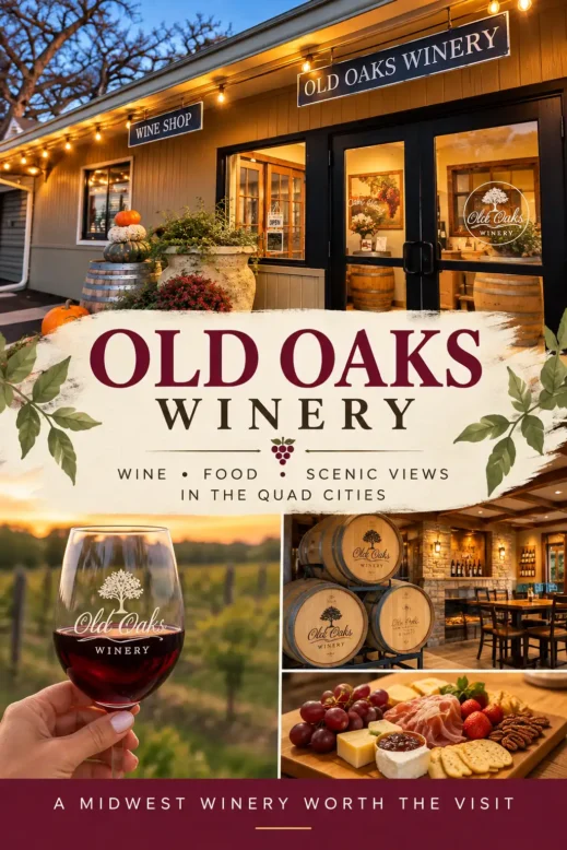 OLD OAKS WINERY Pinterest Pin