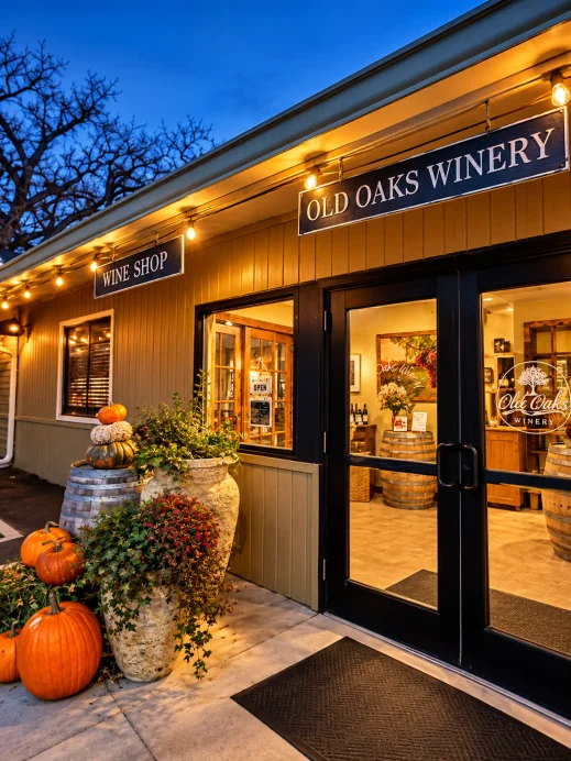 Old Oaks Winery, entrance dbl doors