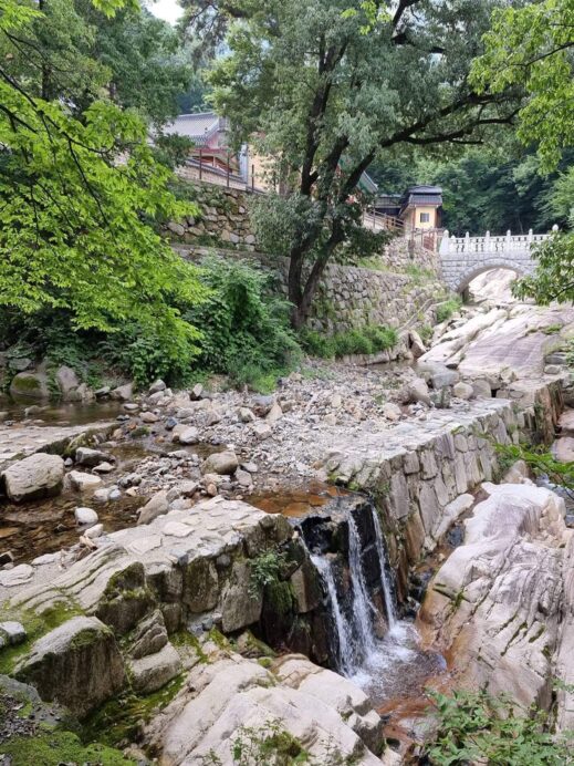 Seoknamsa Temple in Ulsan river