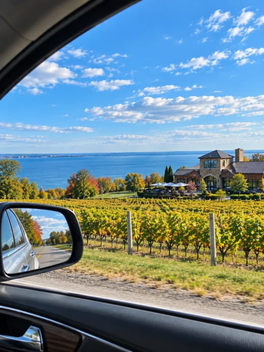 St. Catharines, road trip, winery, Lake Ontario