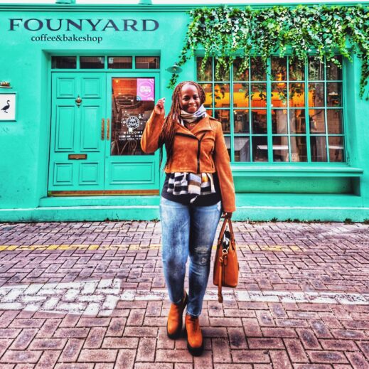 Stacey Tiffany green cafe