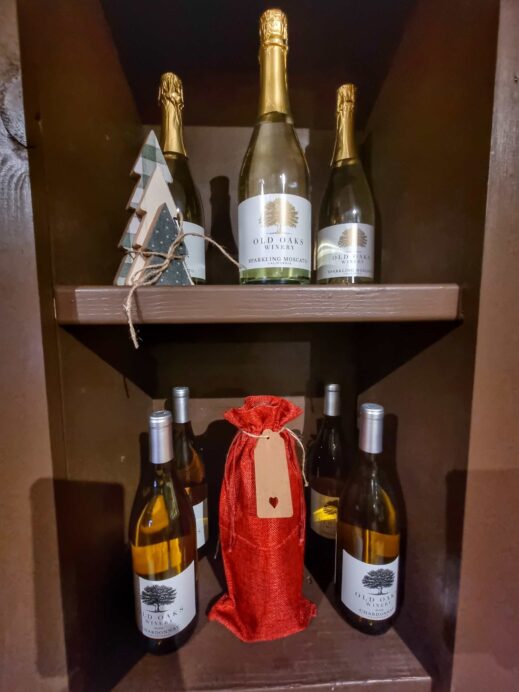 wine display