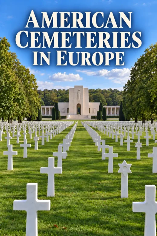 American cemeteries in Europe Pinterest Pin