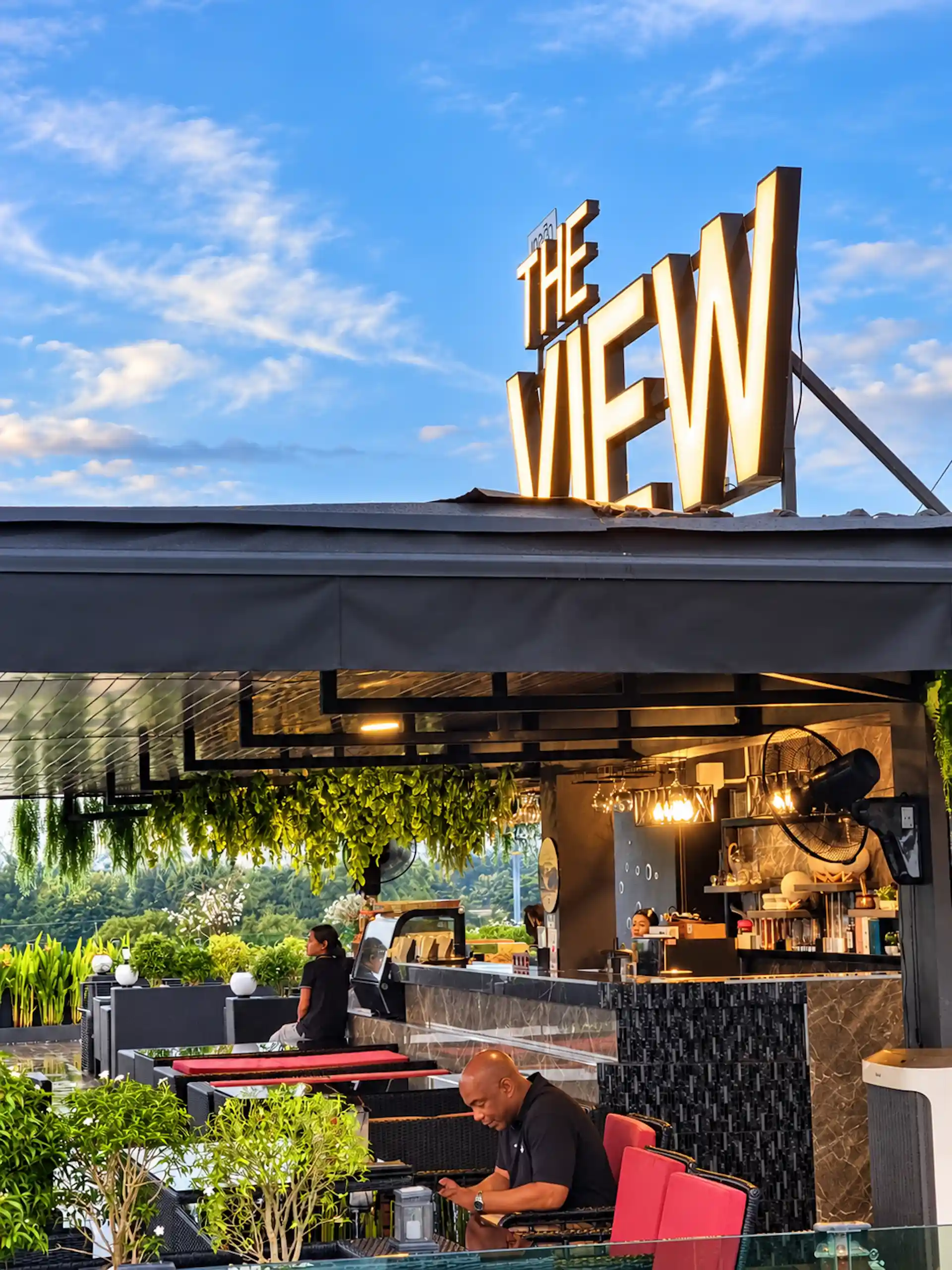 Chiang Dao, The View Hotel, Rooftop Cafe