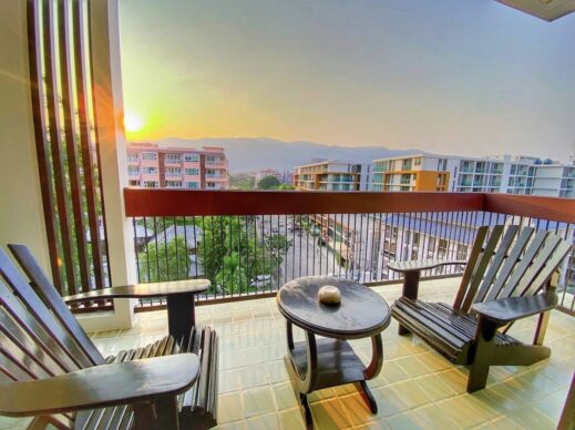 balcony at Empire Nimman Residence Hotel