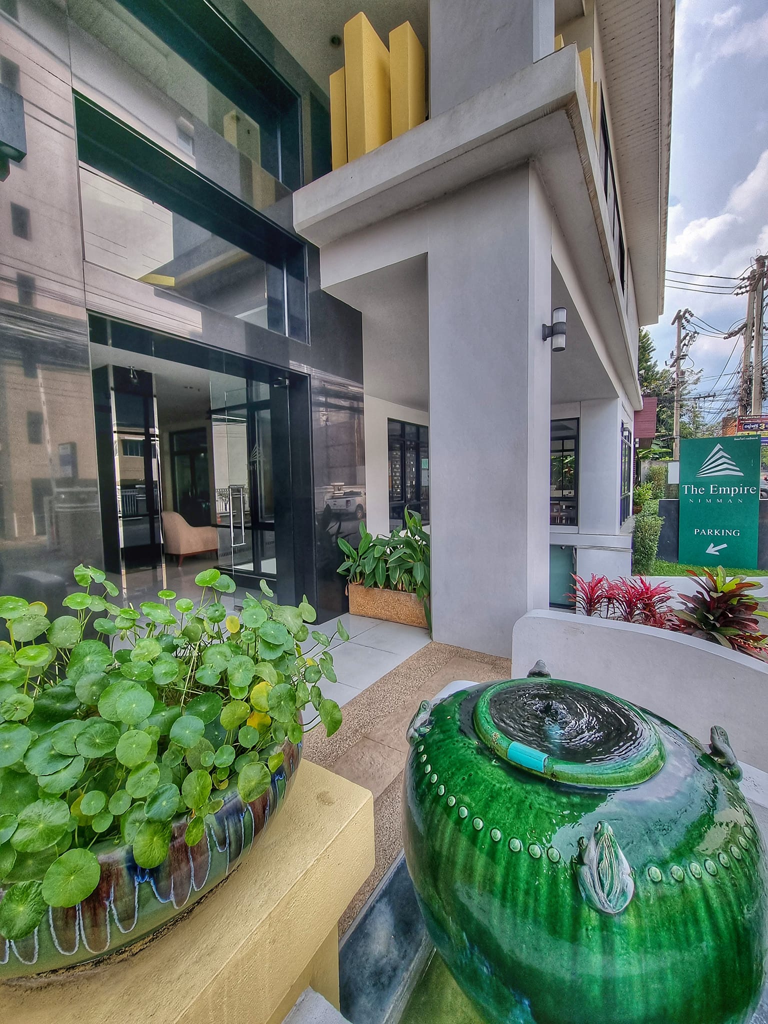 Empire Nimman Residence Hotel entrance- featured image