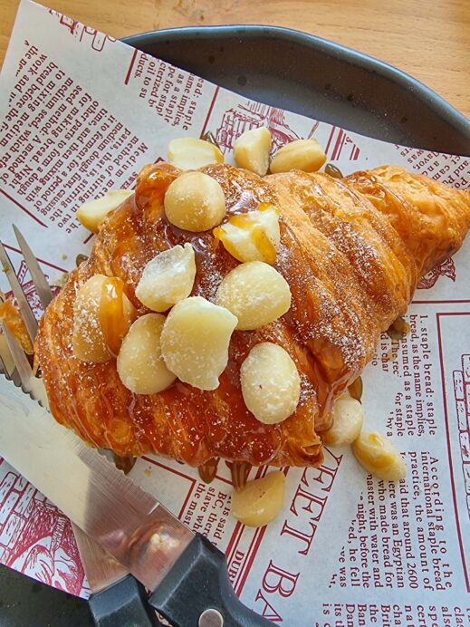 North Cafe in Chiang Mai croissant