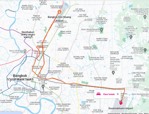 Bangkok Map