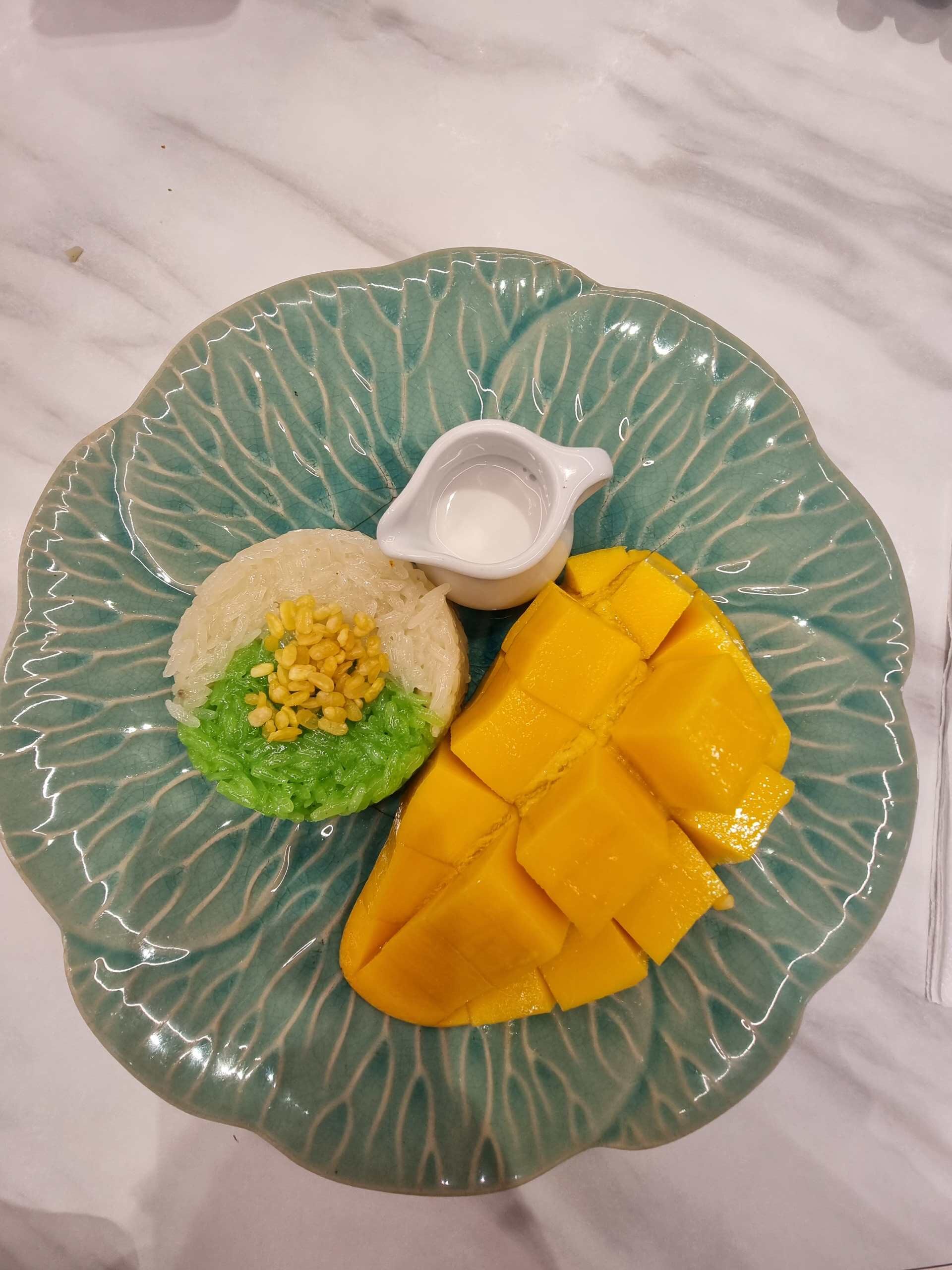 Sticky rice mango Thailand