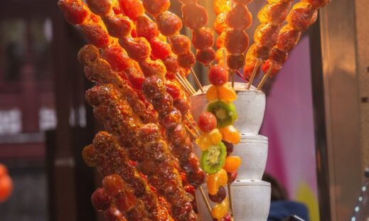 Tanghulu-skewers