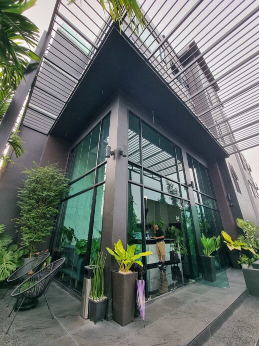 The View Hotel facade in Chiang Dao