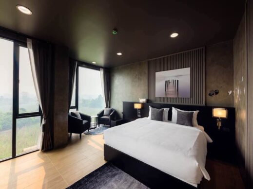bedroom the view at The View Hotel in Chiang Dao