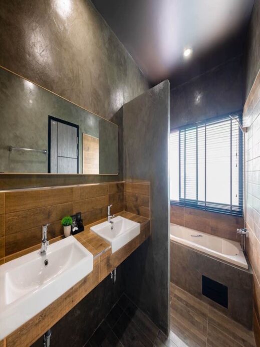 spa bathroom at the View Hotel Chiang Dao