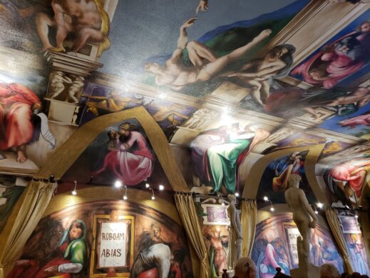 Cappella Magna ceiling and walls
