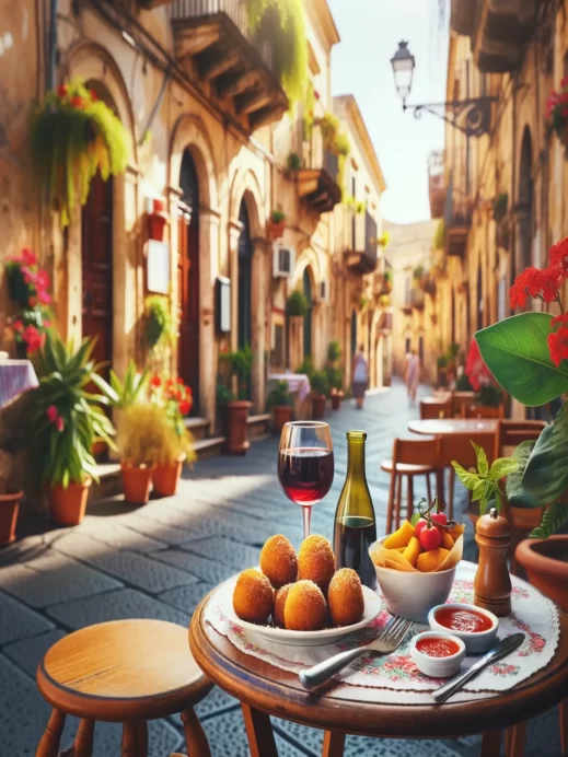 Restaurant-with-arancini