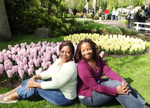 Tulip festival with Courtney