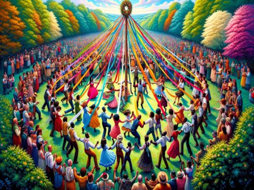 colorful-maypole-festival