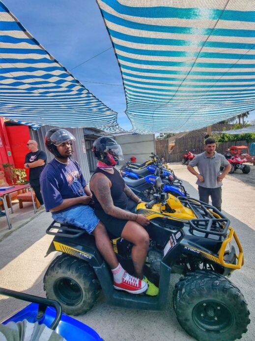 Ash and Kamren ATV