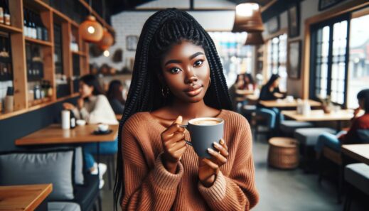 Black-woman-drinking-the-coffee-519x297 Italy Unplugged: Embracing Slow Travel Instead of a Bucket List