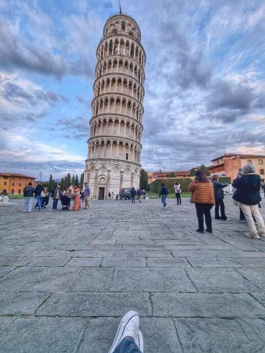 Pisa Italy feet