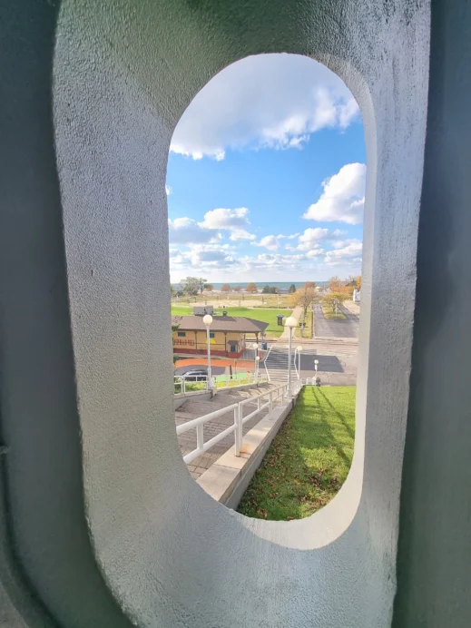 St. Joseph- window, train depot