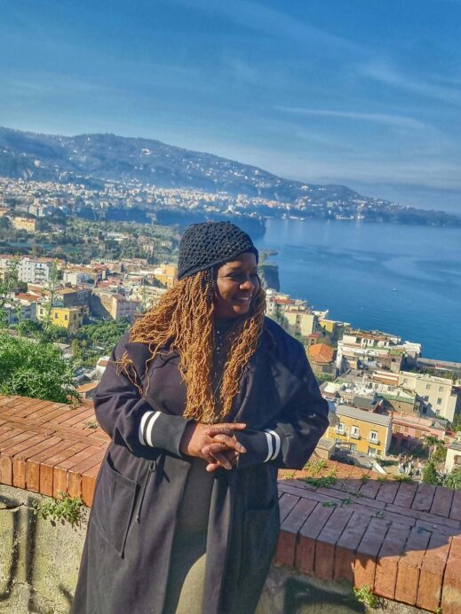 Stacey in Sorrento Italy