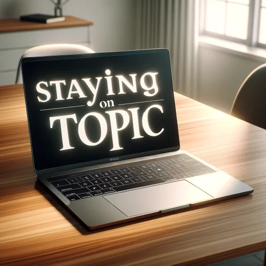staying on topic- podcast guest appearance