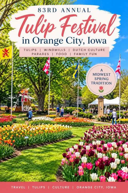 Tulip Festival in Orange City, Iowa