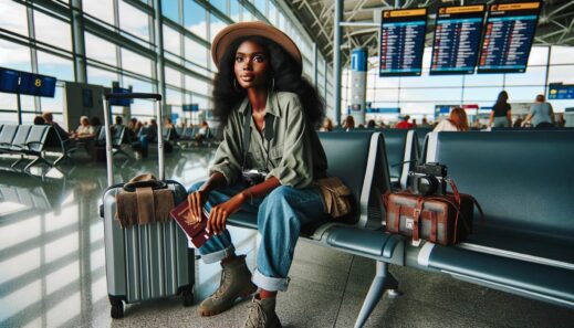 black-woman-in-the-airport-519x297 Italy Unplugged: Embracing Slow Travel Instead of a Bucket List