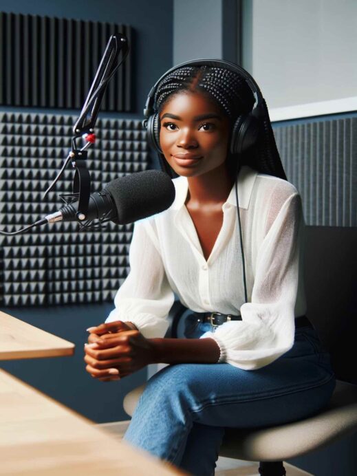 black woman podcaster- podcast guest appearance