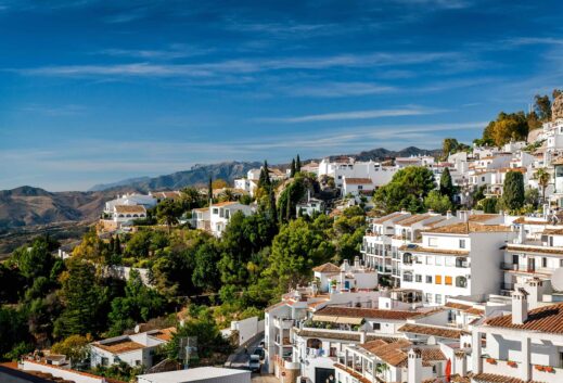 Charming little white village of Mijas. Costa del Sol, Andalusia. Spain