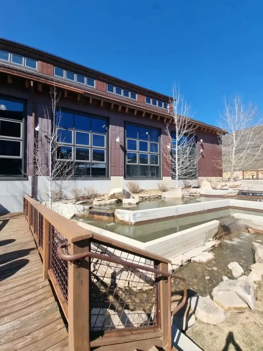 High West water feature
