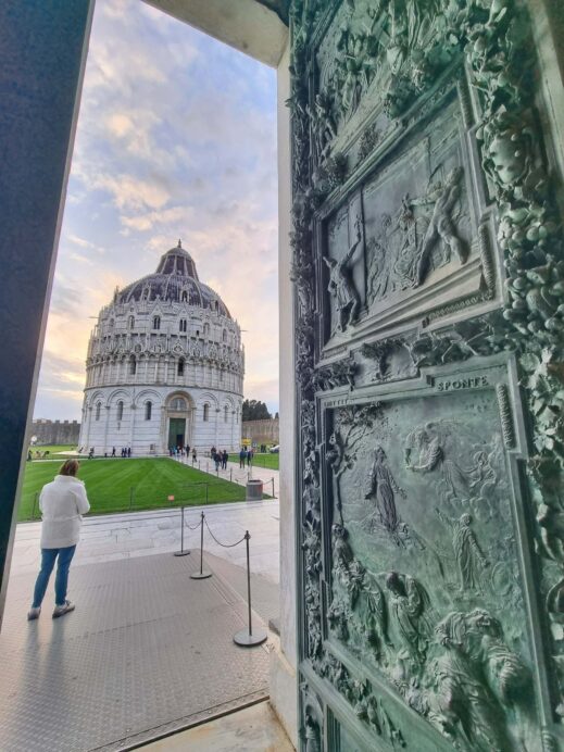 Pisa Italy cathedral doors