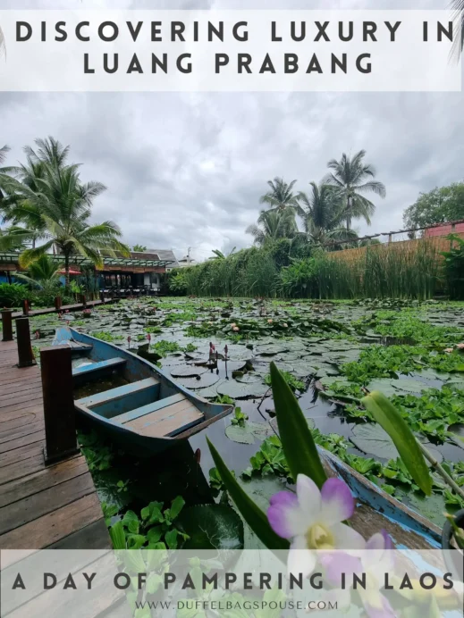 A Day of Pampering in Laos PP