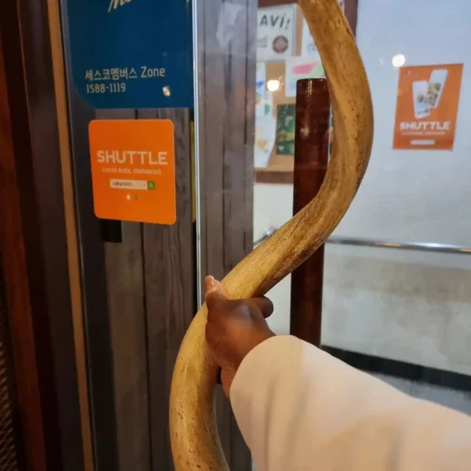 door handle Braai Republic South African Restaurant