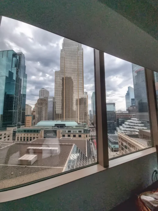Marriott Minneapolis hotel view Minneapolis Weekend