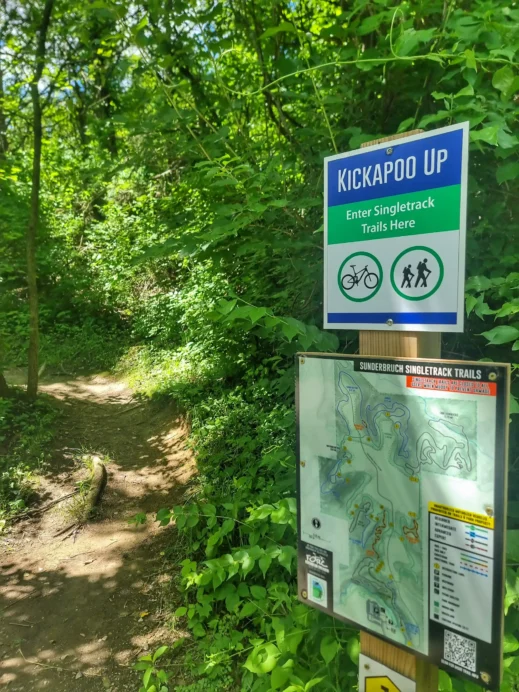 Trail-instruction-sunderbruch-park