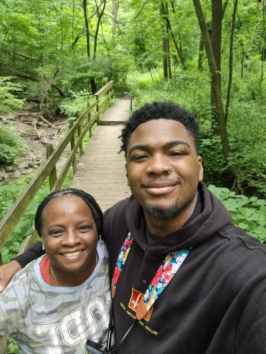 hiking with Kamren QC trails