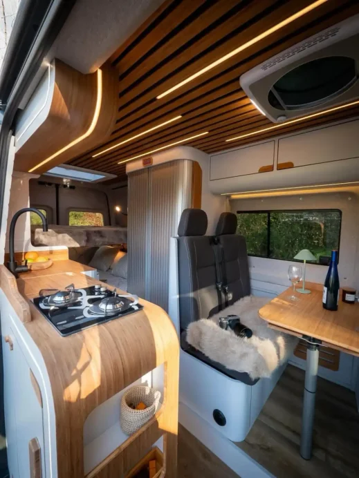 van life interior