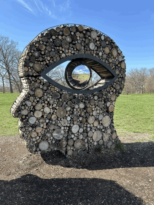 Morton Arboretum man eye