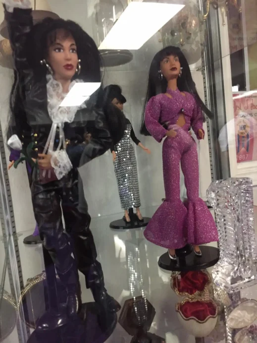 Selena barbie dolls Selena drawing Selena outfit Selena Porche at Selena at museum in Corpus Christi