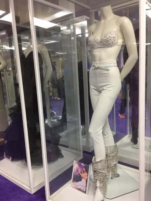 Selena outfit Selena Porche at Selena at museum in Corpus Christi
